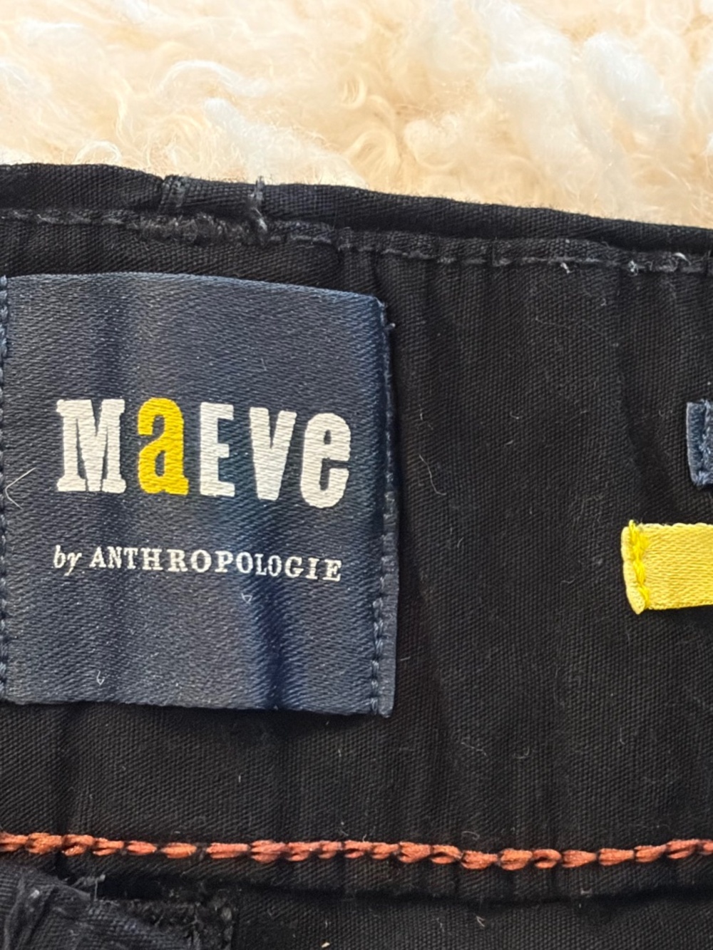 MAEVE COLETTE WOMENS BLACK PANTS ANTHROPOLOGIE SIZE 30 - Picture 5 of 9